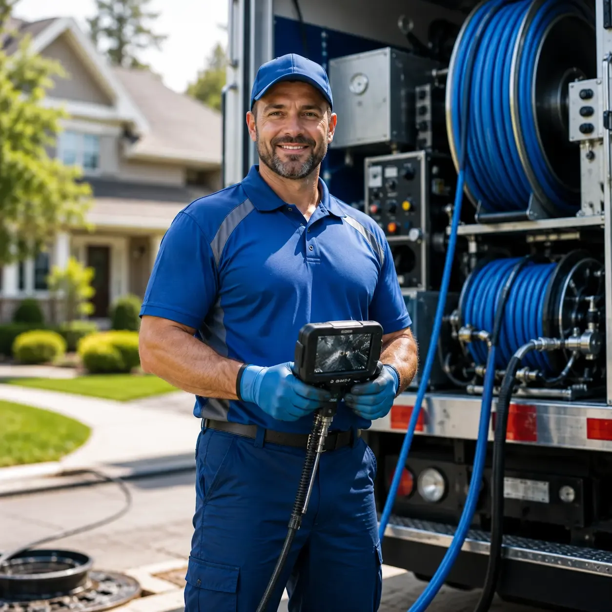 Local outdoor drain cleaning specialists in La Villa, TX